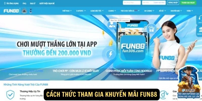 Khuyến mãi Fun88: Cập nhật chương trình tặng 88K Trải nghiệm 2 Cách thức tham gia khuyến mãi FUN88