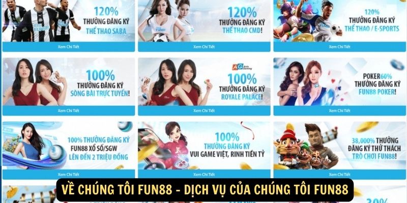 Về chúng tôi Fun88: Xanh Chín - Uy tín - Tin Cậy Hàng Đầu 3 Về chúng tôi Fun88 - Dịch vụ của chúng tôi FUN88