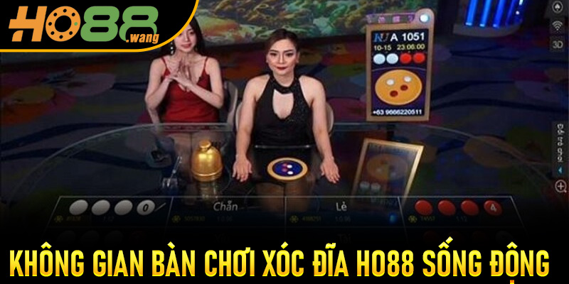 Xóc Đĩa Ho88 Bật Chế Độ Săn Thưởng Siêu Tốc Mỗi Phiên Một Niềm Vui 5 Không gian bàn chơi Xóc Đĩa Ho88 sống động